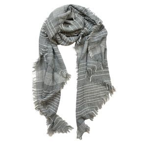 Maurice’s Scarf, Gray, one size